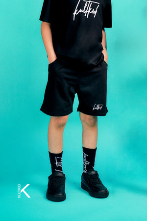 Loose Fit Shorts with Resistain® in Ink