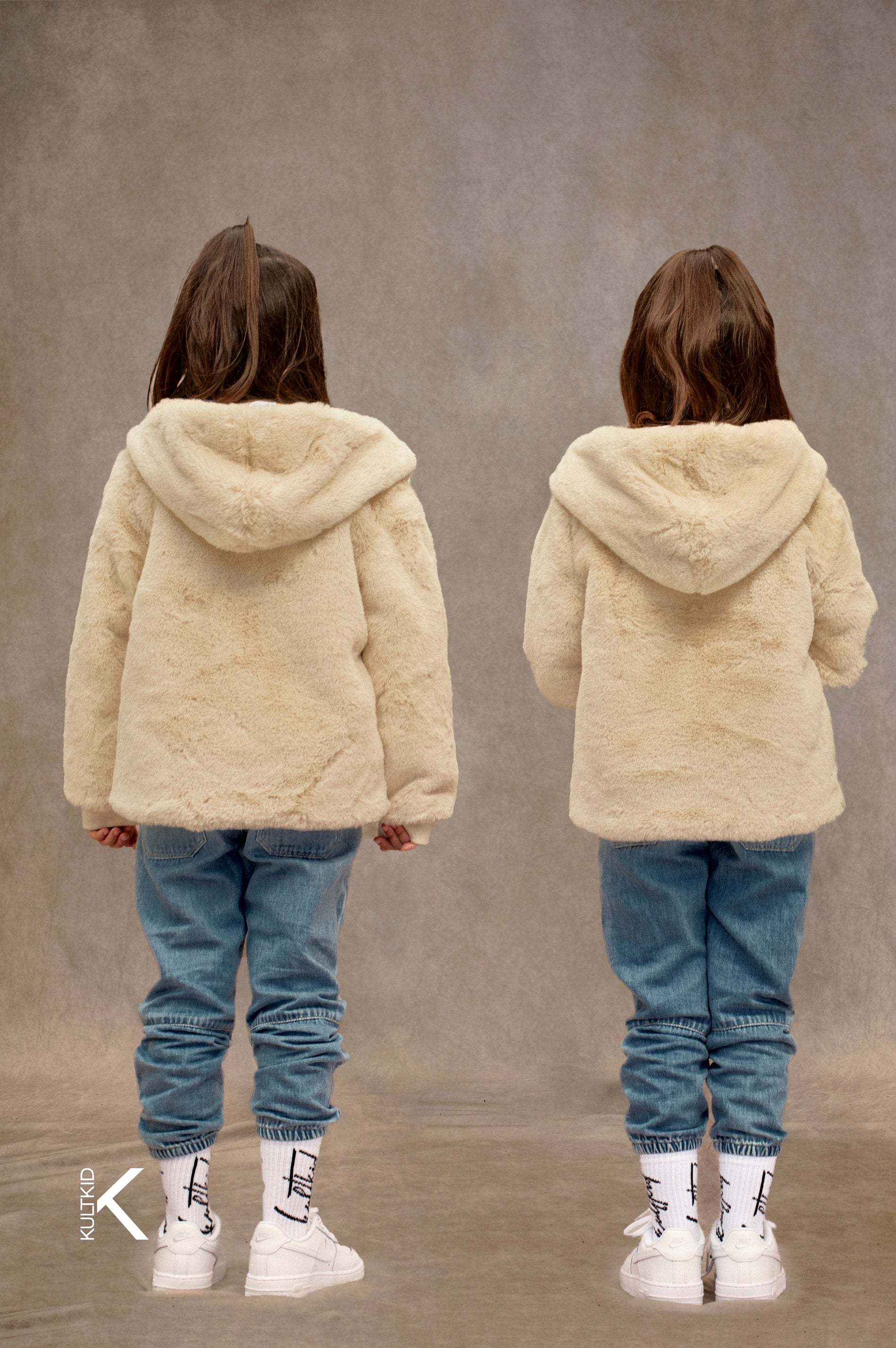 Collection B Juniors Faux Fur Coat Black Size 2 Extra Large main image 0